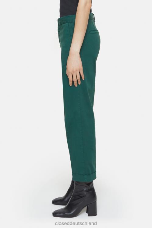 Kleidung Farngrün 0RP8Z218 CLOSED Hosenstil Auckley 8 Frauen