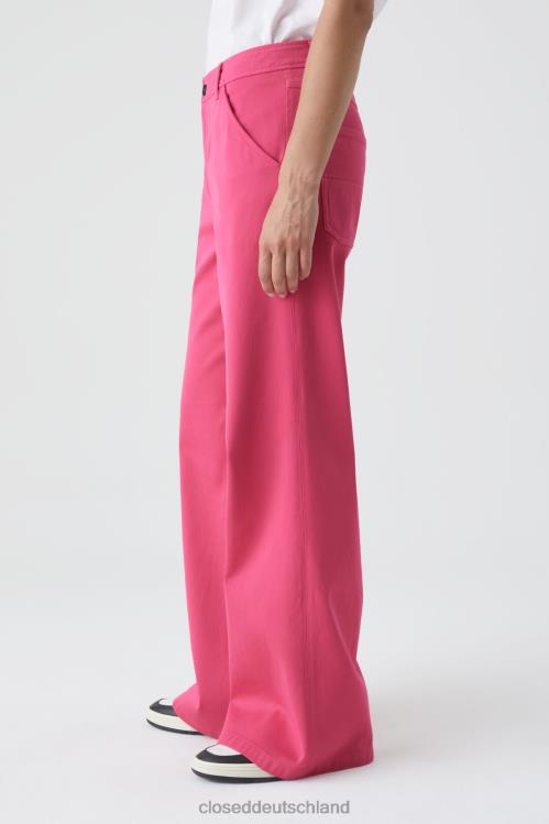 Kleidung Himbeerrosa 0RP8Z1330 CLOSED Hose im Cholet-Stil Frauen