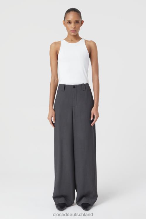 Kleidung Holzkohle 0RP8Z139 CLOSED Hosenstil Linby Frauen