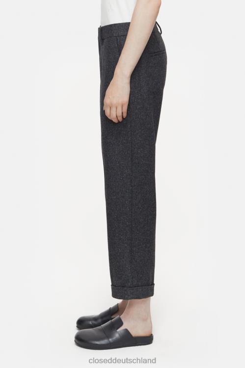 Kleidung Holzkohle 0RP8Z216 CLOSED Hosenstil Auckley 8 Frauen