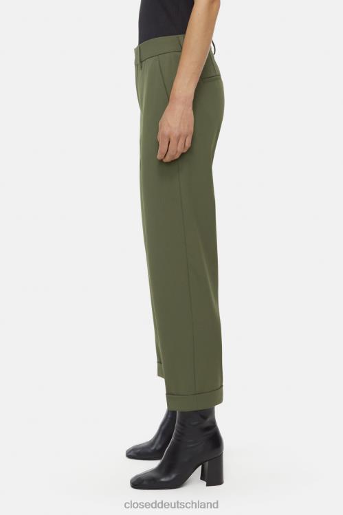 Kleidung Industriegrün 0RP8Z226 CLOSED Hosenstil Auckley 8 Frauen