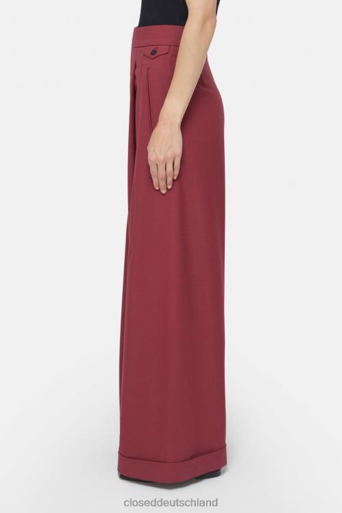 Kleidung Marmelade 0RP8Z168 CLOSED Hose im Hanbury-Stil Frauen