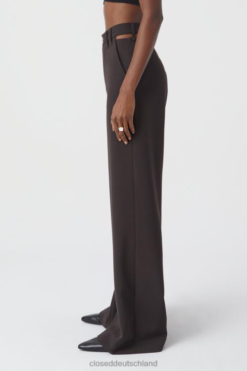 Kleidung Mokka 0RP8Z151 CLOSED Hose im Isleen-Stil Frauen