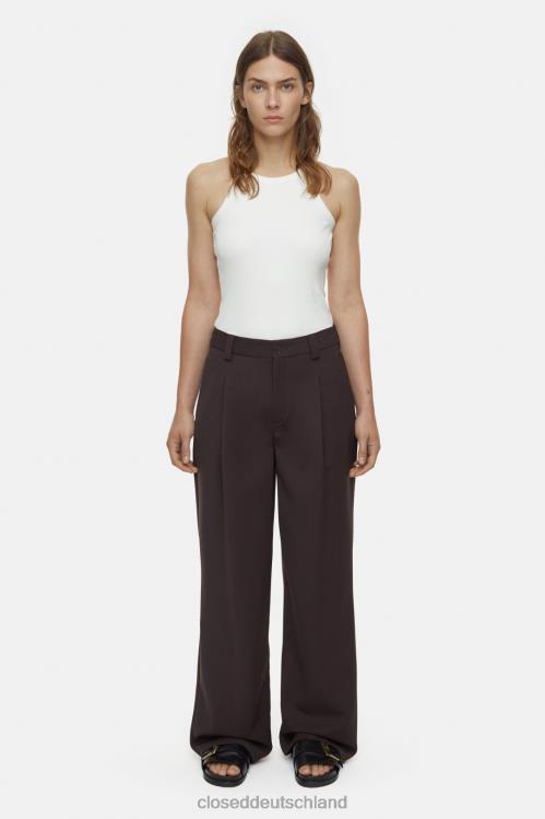 Kleidung Mokka 0RP8Z235 CLOSED Hosen-Stil Brooks Frauen