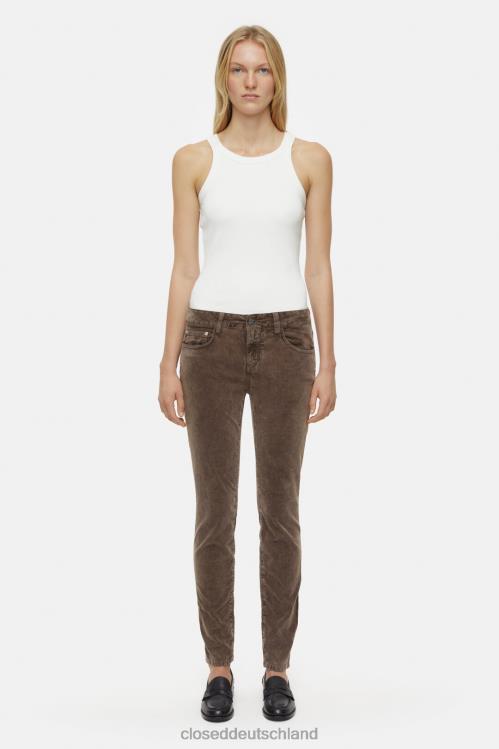 Kleidung Mokka 0RP8Z250 CLOSED Bäckerhose im Hosenstil Frauen