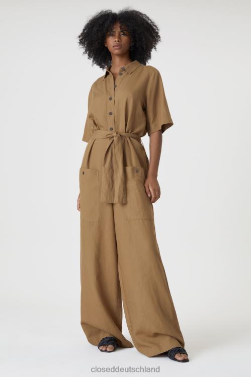 Kleidung Muskatnuss 0RP8Z1379 CLOSED insgesamt im Hosenstil Frauen