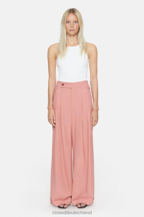 Kleidung Rosenstaub 0RP8Z172 CLOSED Hose im Hanbury-Stil Frauen