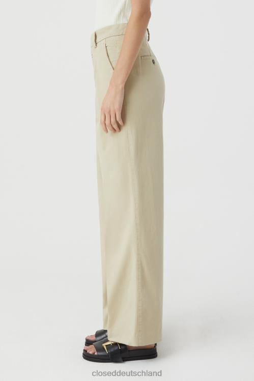 Kleidung Schilfbeige 0RP8Z1298 CLOSED Hosen-Stil Brooks Frauen