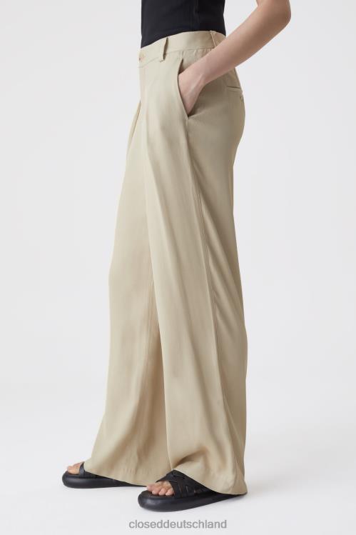 Kleidung Schilfbeige 0RP8Z1299 CLOSED Hosen-Stil Brooks Frauen