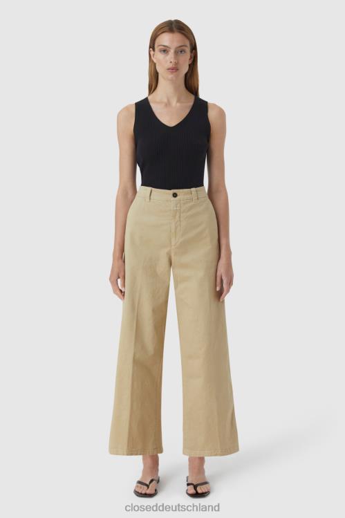 Kleidung Schilfbeige 0RP8Z1354 CLOSED Hosenstil Barton Frauen