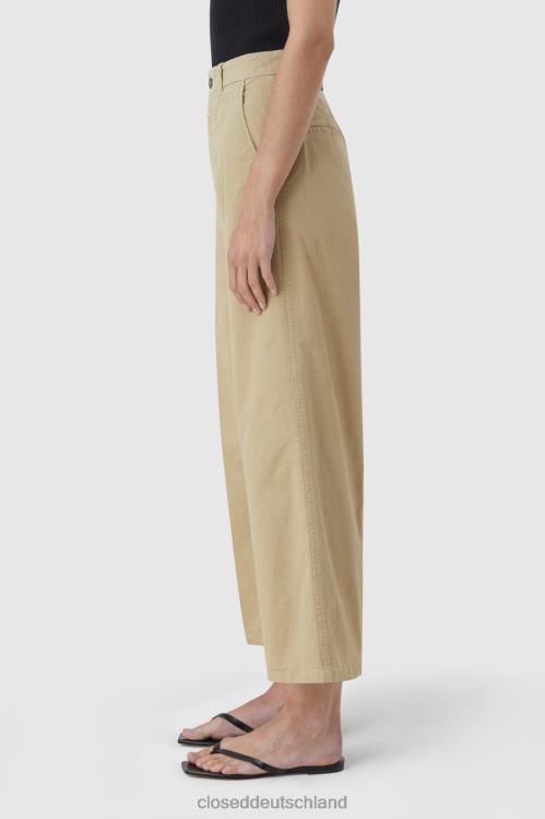 Kleidung Schilfbeige 0RP8Z1354 CLOSED Hosenstil Barton Frauen