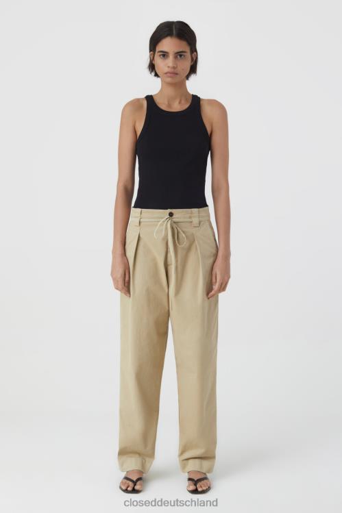 Kleidung Schilfbeige 0RP8Z1366 CLOSED Hosenstil Reydon Frauen