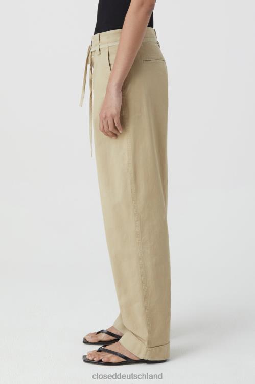 Kleidung Schilfbeige 0RP8Z1366 CLOSED Hosenstil Reydon Frauen