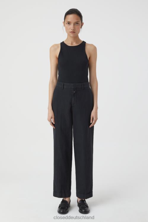 Kleidung Schwarz 0RP8Z1292 CLOSED Hosenstil Auckley 9 Frauen