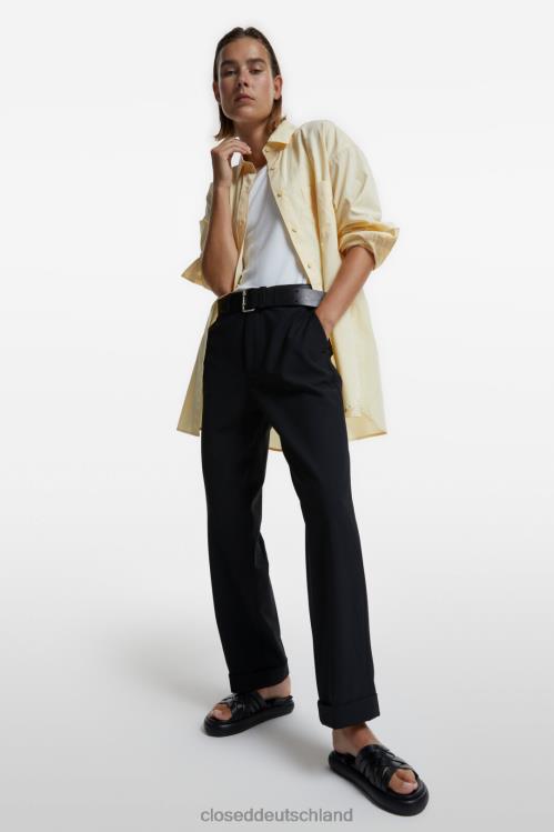 Kleidung Schwarz 0RP8Z1293 CLOSED Hosenstil Auckley 9 Frauen