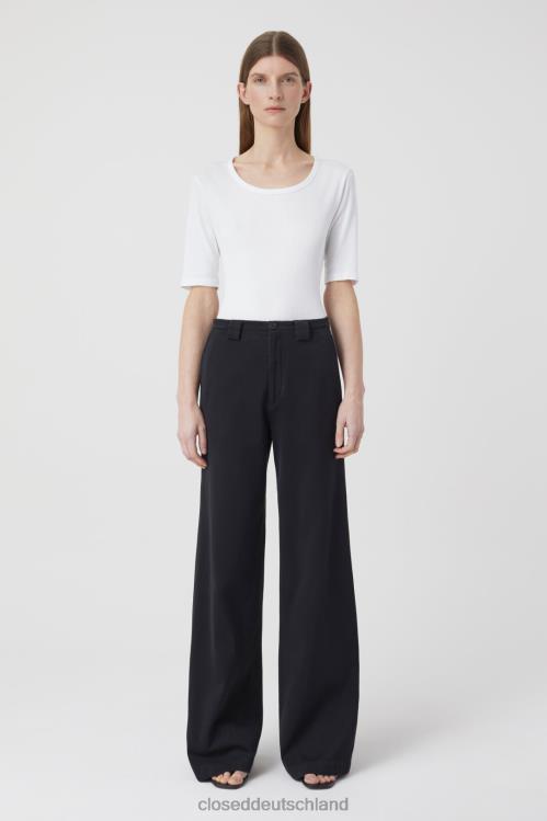 Kleidung Schwarz 0RP8Z1318 CLOSED Hosenstil Laon Frauen