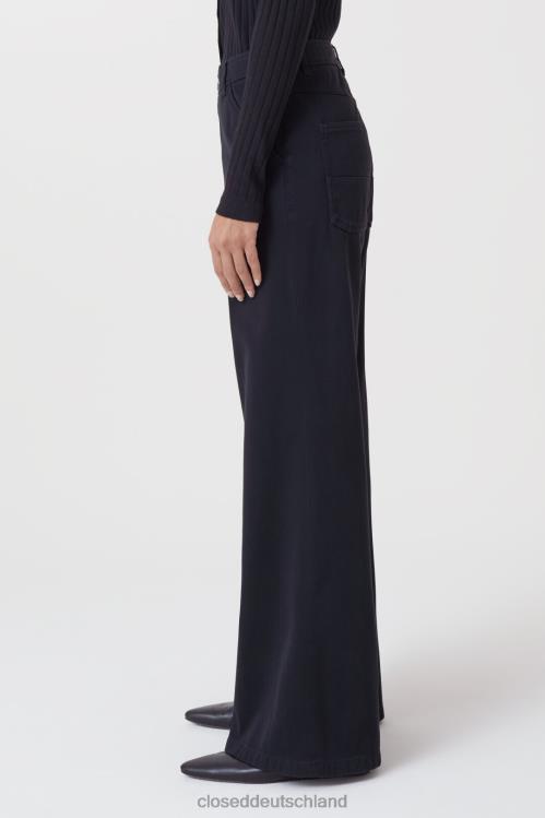 Kleidung Schwarz 0RP8Z1334 CLOSED Hose im Cholet-Stil Frauen