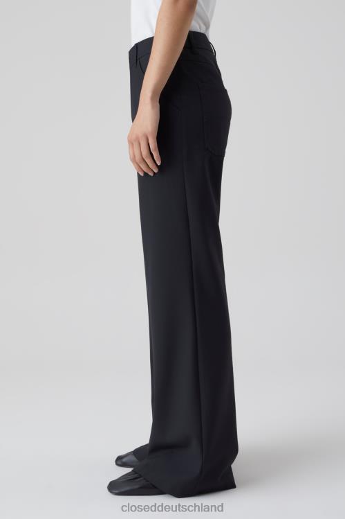 Kleidung Schwarz 0RP8Z1336 CLOSED Hose im Cholet-Stil Frauen