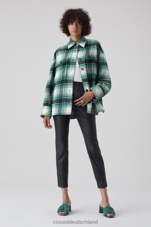 Kleidung Schwarz 0RP8Z1337 CLOSED Skinny Pusher im Lederhosen-Stil Frauen