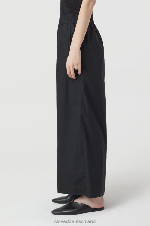 Kleidung Schwarz 0RP8Z1350 CLOSED Zaunkönig im Hosenstil Frauen