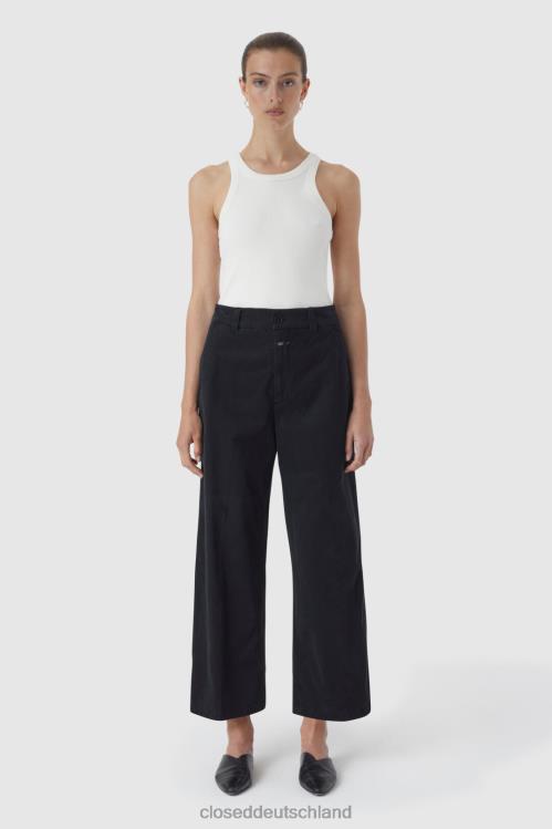 Kleidung Schwarz 0RP8Z1359 CLOSED Hosenstil Barton Frauen