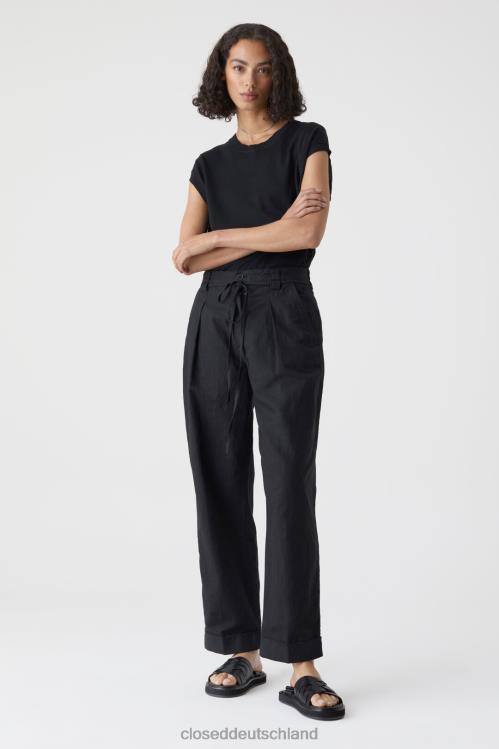 Kleidung Schwarz 0RP8Z1368 CLOSED Hosenstil Reydon Frauen