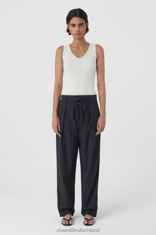 Kleidung Schwarz 0RP8Z1369 CLOSED Hosenstil Reydon Frauen