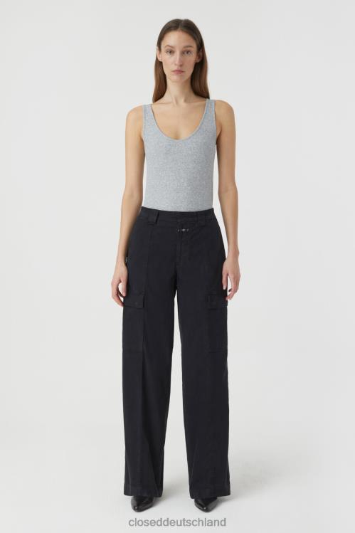 Kleidung Schwarz 0RP8Z1374 CLOSED Hose im Roye-Stil Frauen