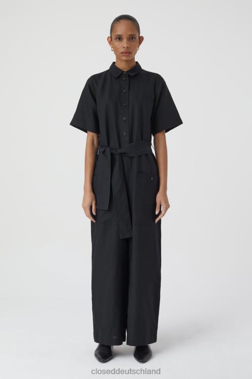 Kleidung Schwarz 0RP8Z1378 CLOSED insgesamt im Hosenstil Frauen