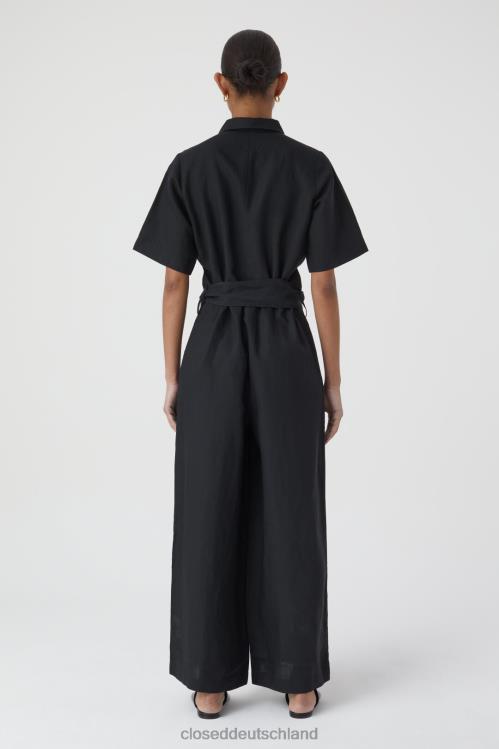 Kleidung Schwarz 0RP8Z1378 CLOSED insgesamt im Hosenstil Frauen