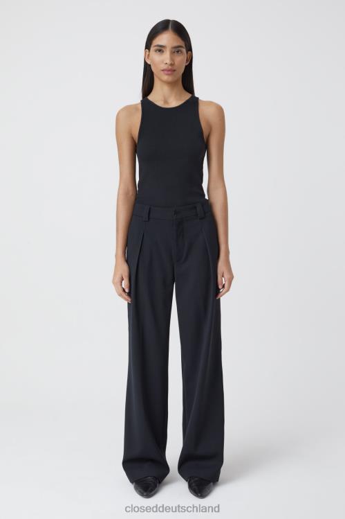 Kleidung Schwarz 0RP8Z1380 CLOSED Hosen-Stil Brooks Frauen