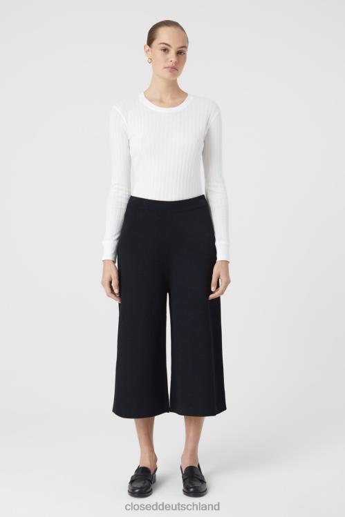 Kleidung Schwarz 0RP8Z1407 CLOSED Gestrickte Culottes Frauen