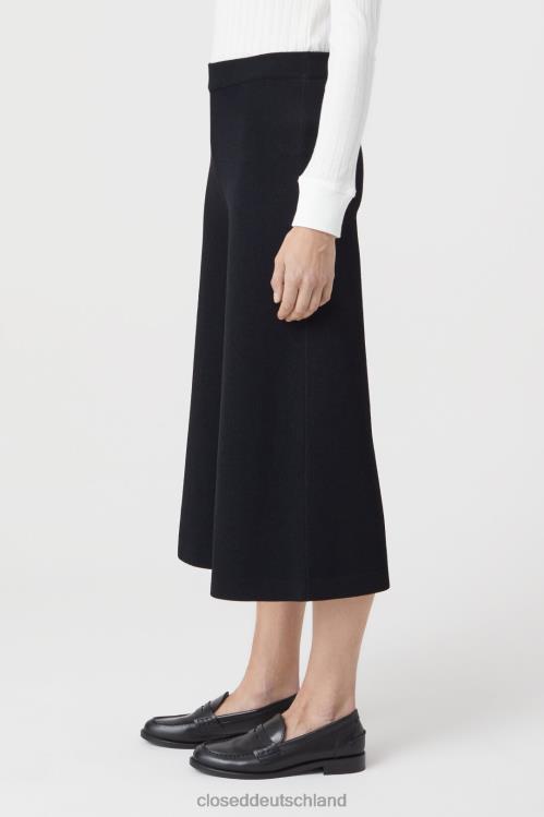 Kleidung Schwarz 0RP8Z1407 CLOSED Gestrickte Culottes Frauen