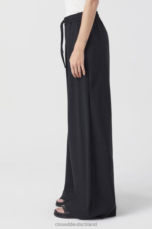 Kleidung Schwarz 0RP8Z154 CLOSED Hosenstil Faris Frauen