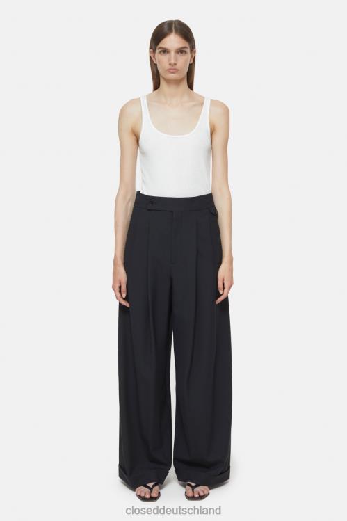 Kleidung Schwarz 0RP8Z171 CLOSED Hose im Hanbury-Stil Frauen