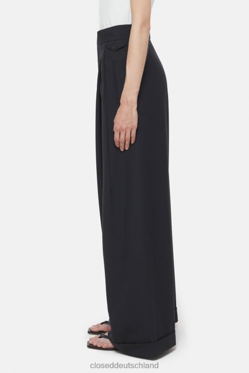 Kleidung Schwarz 0RP8Z171 CLOSED Hose im Hanbury-Stil Frauen