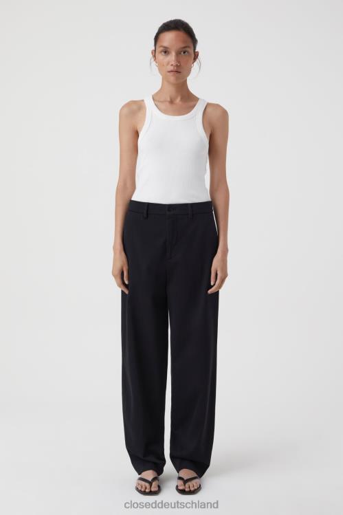 Kleidung Schwarz 0RP8Z207 CLOSED Hosenstil Earls Frauen