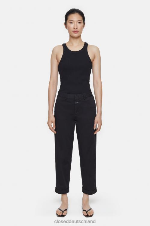 Kleidung Schwarz 0RP8Z214 CLOSED Hosenstil Auckley 8 Frauen