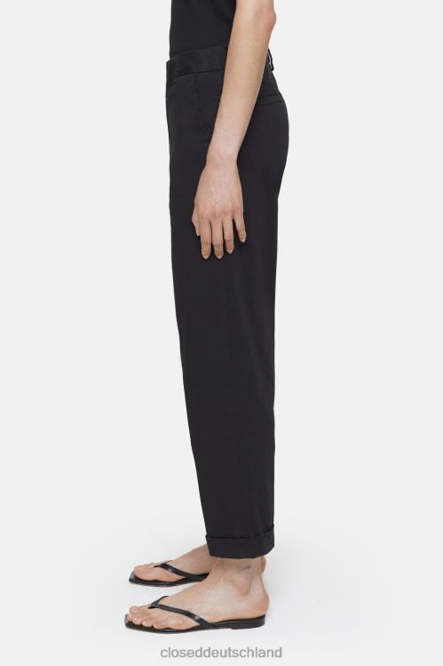 Kleidung Schwarz 0RP8Z214 CLOSED Hosenstil Auckley 8 Frauen