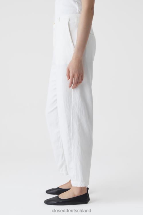 Kleidung Weiß 0RP8Z1311 CLOSED Hosenstil Mawbray Frauen