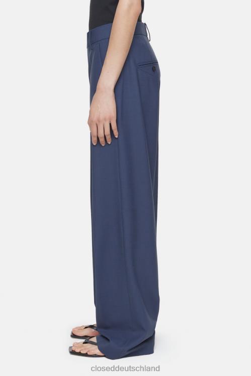 Kleidung Weltraumblau 0RP8Z148 CLOSED Hose im Judy-Stil Frauen