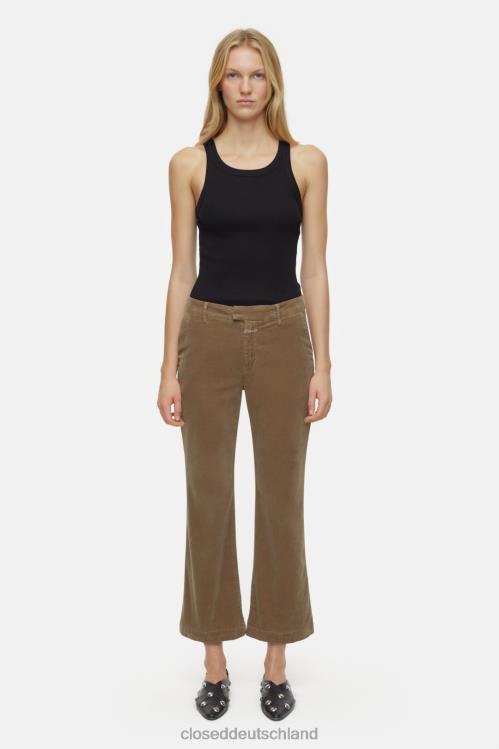 Kleidung alte Kiefer 0RP8Z165 CLOSED Hose im Wharton-Stil Frauen