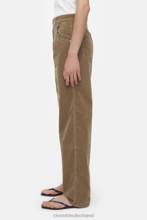 Kleidung alte Kiefer 0RP8Z187 CLOSED Hose im Wellington-Stil Frauen