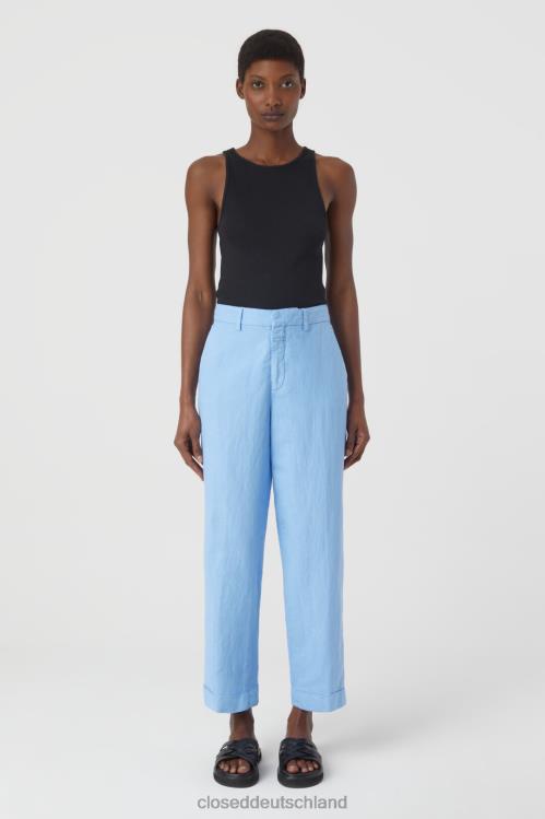 Kleidung blauer Morgenhimmel 0RP8Z1290 CLOSED Hosenstil Auckley 9 Frauen