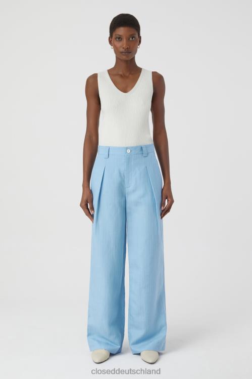 Kleidung blauer Morgenhimmel 0RP8Z1304 CLOSED Hosen-Stil Brooks Frauen