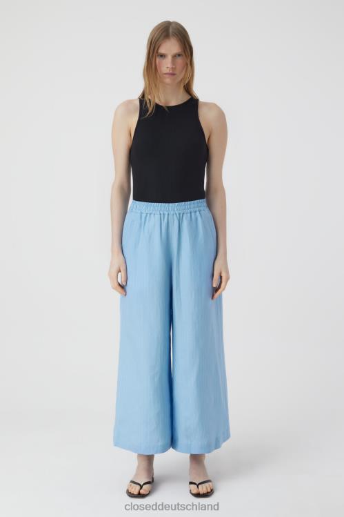 Kleidung blauer Morgenhimmel 0RP8Z1345 CLOSED Zaunkönig im Hosenstil Frauen