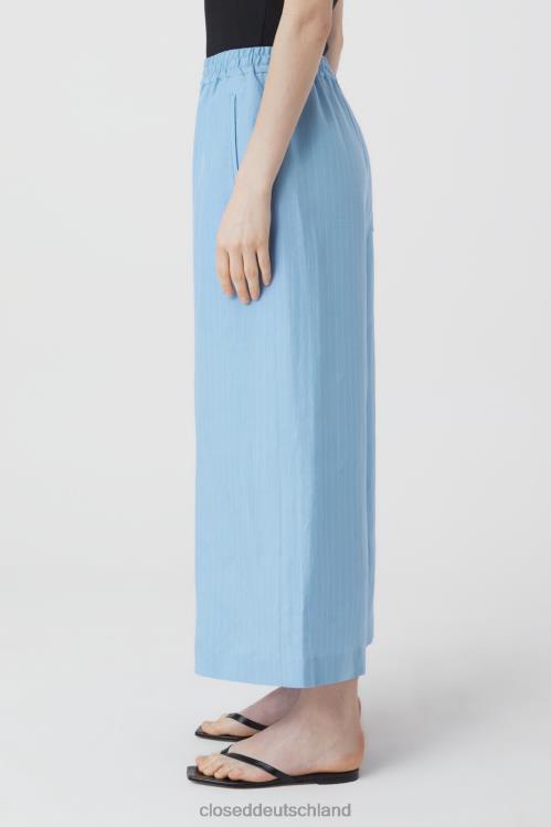 Kleidung blauer Morgenhimmel 0RP8Z1345 CLOSED Zaunkönig im Hosenstil Frauen