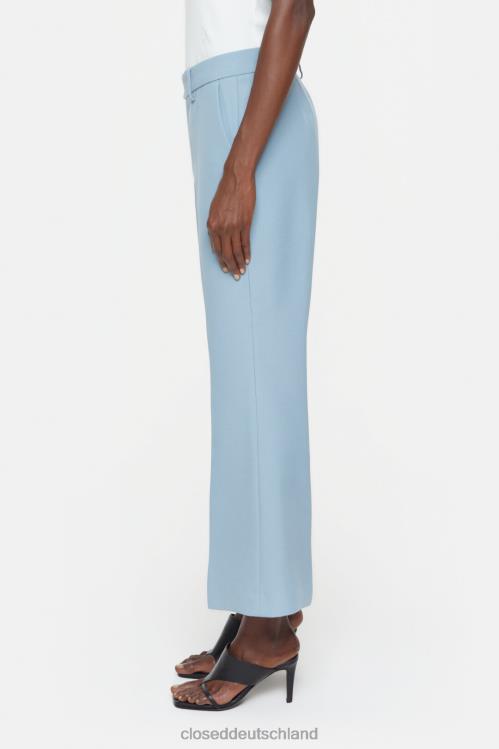 Kleidung blaues Wasser 0RP8Z160 CLOSED Hose im Wharton-Stil Frauen