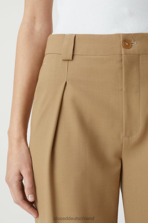 Kleidung brauner Marmor 0RP8Z1301 CLOSED Hosen-Stil Brooks Frauen
