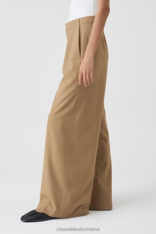 Kleidung brauner Marmor 0RP8Z1319 CLOSED Hosenstil Rylan Frauen
